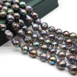 AA Variant Baroque Pearl Natural Freshwater Black Pearl Tail-Shaped For Jewelry Making DIY Bracelet Earrings Necklace