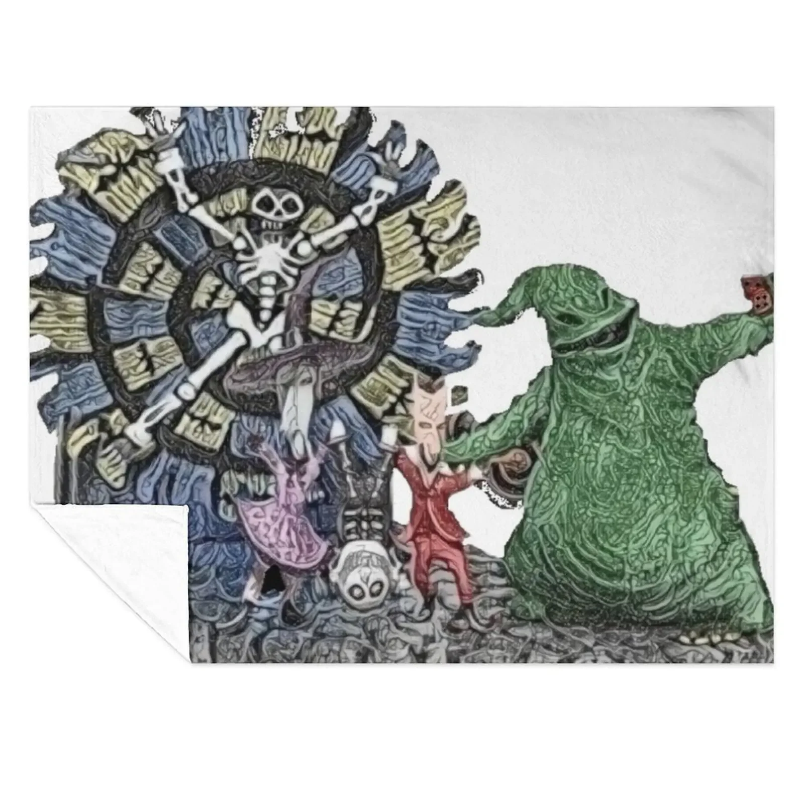 

oogie boogie crew Throw Blanket Shaggy for sofa Sofas Decorative Sofa Blankets