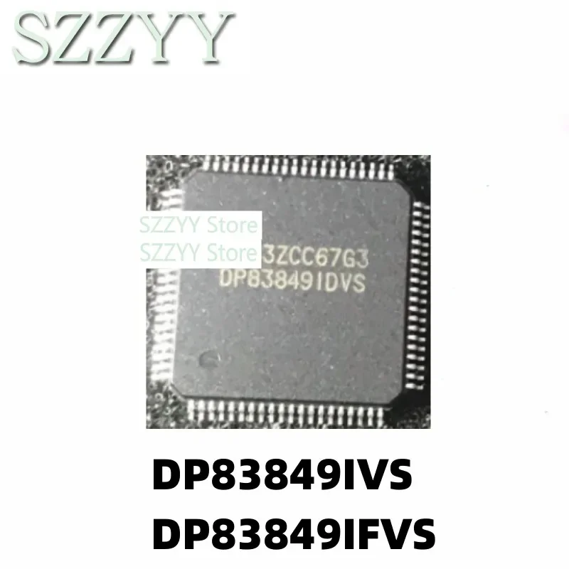 5PCS DP83849 DP83849IVS DP83849IFVS QFP80 Packaging