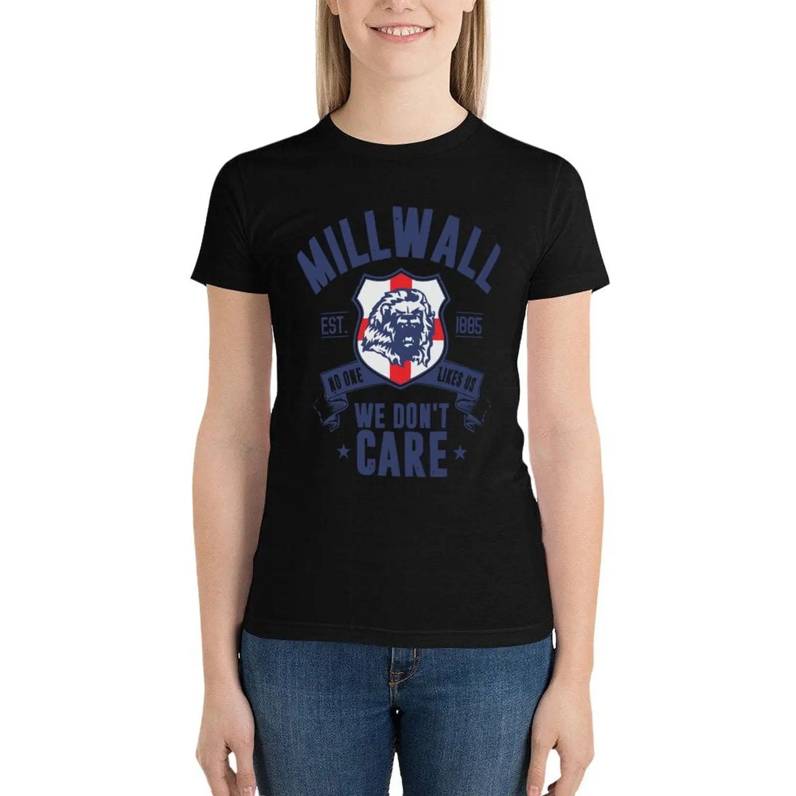 Millwall No One Likes Us T-Shirt graphics anime clothes Female clothing tops Women