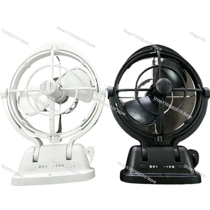 12V/24V DC Hanging Fan for RV & Camper Use, Multi‑Gear Adjustable with Remote Control