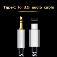 Type C to 3.5mm Jack Aux Cable Speaker Cable Audio Extension Cable For Car Headphone USB C Converter For Samsung Xiaomi Redmi