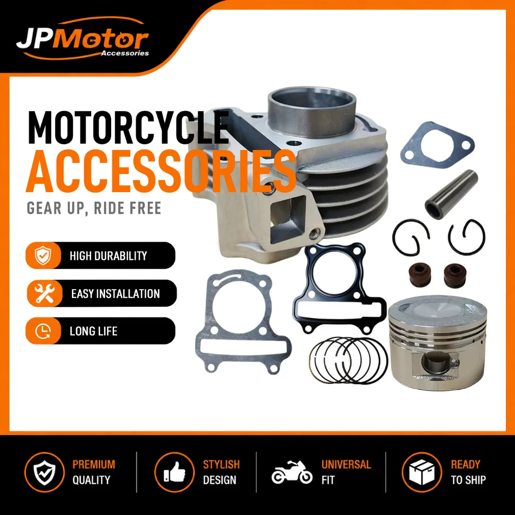 High Performance 47mm Cylinder Kit for GY6 139QMB 80cc, ATV Scooter Top End Rebuild