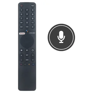 XMRM-19 360 Control Remote Kontrol Suara Bluetooth untuk Xiaomi Mi TV Android 4K P1 Q1 TV Pintar Cocok untuk L32M6-6AEU L43M6-6AEU L75M6-ESG 8 pengontrol xiaomi penjualan terbaik - №