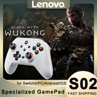 Lenovo S02 Bluetooth Wireless Controller Compatible With Nintendo Switch / Switch2 Oled Android Gamepad USB PC Joystick Controle