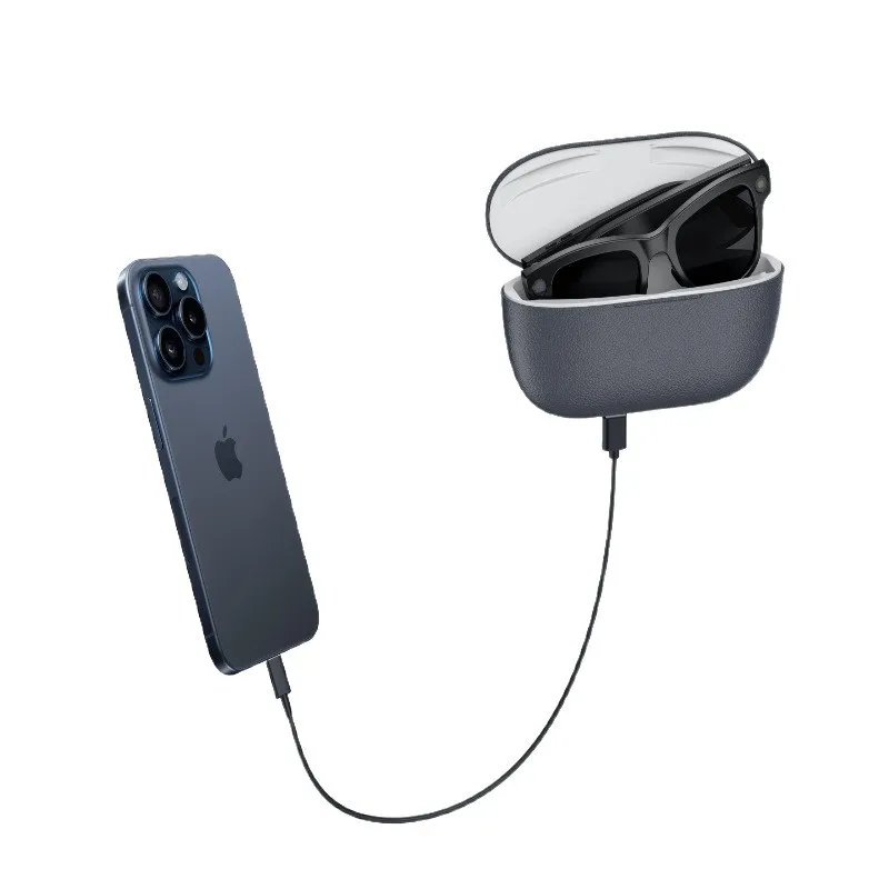 M02 Ultra 800w pixel reverse charging compartment smart lens glasses shooting translation object recognition AI assistant