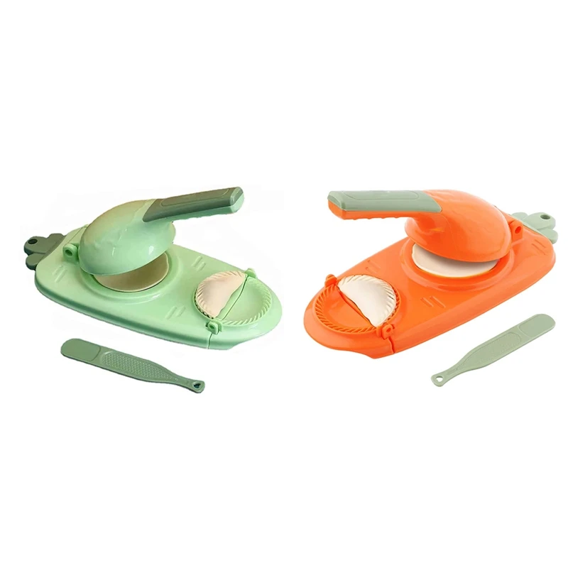 

Dumpling Maker 2 In 1, Portable Manual Dumpling Maker Multifunction DIY Manual Dumpling Press Molds Set