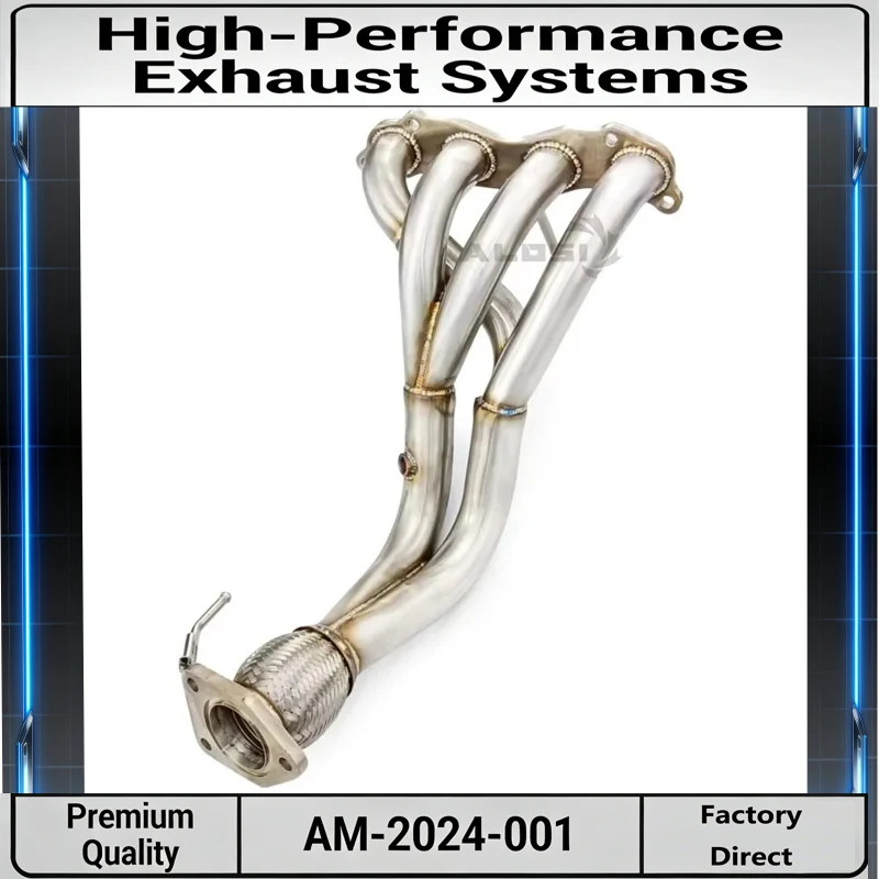 Suitable for Honda Accord 2.4 7th Generation 2003-2007 Customized performance Exhaust Manifold Header with Catalytic Device