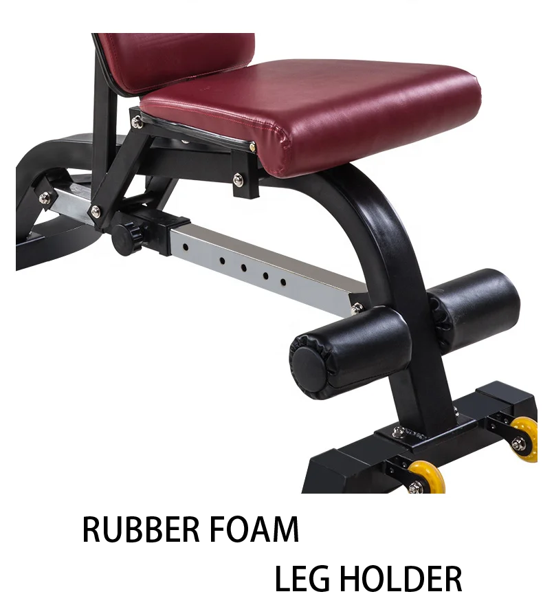 New Universal Weight Lifting Adjustable Fitness Bench Multi Functional Dumbbell Fitness Equipment Tilt Weight Lowering Training