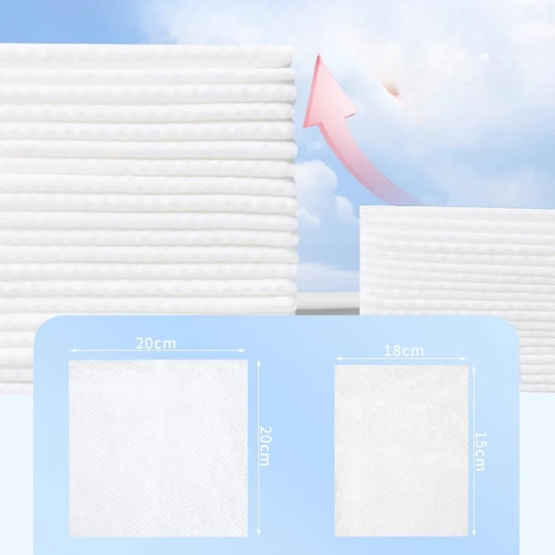 Disposable Towel Thicker Clean-face Household Durable Skin-friendly Cotton Tissue One-time Cleaner High Water Absorbent Solid