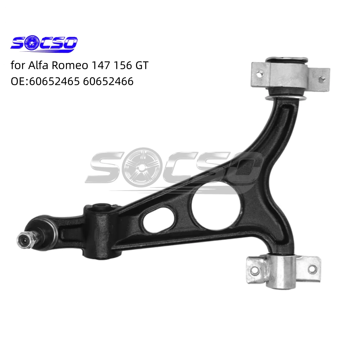 

Передний нижний рычаг управления левым/правым управлением для Alfa Romeo 147 156 GT OE 60686891 60678134 60652465 60652466