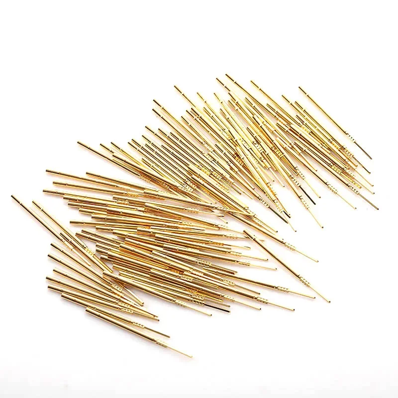 100PCS/pack R100-4W Test Needle Sleeve Outer Diameter 1.67mm Length 38.3mm Snap Ring Height 7.5mm Spring Test Probe Sleeve