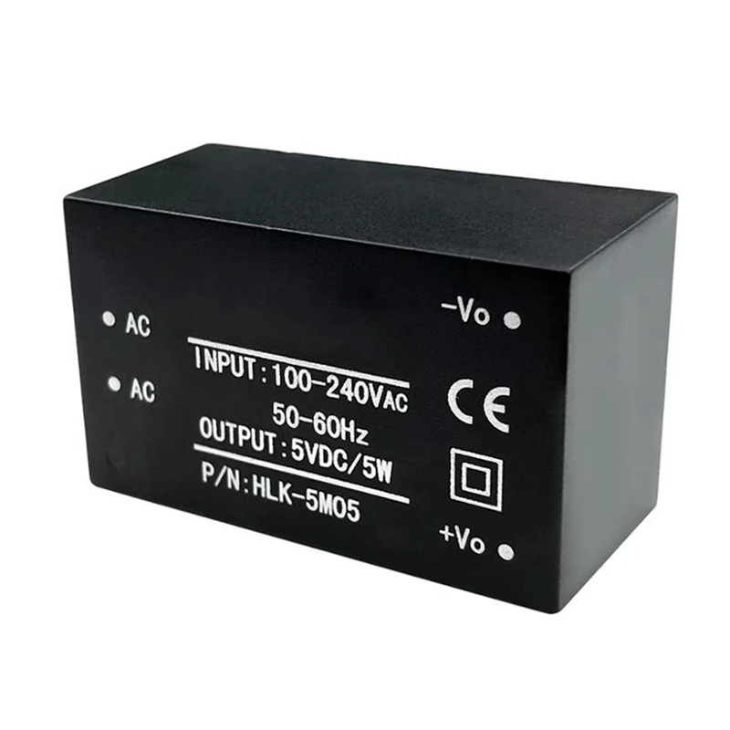 5PCS AC-DC Power Supply Module AC DC Converter 220V to 5V Intelligent Switching Module HLK-5M05-A13G