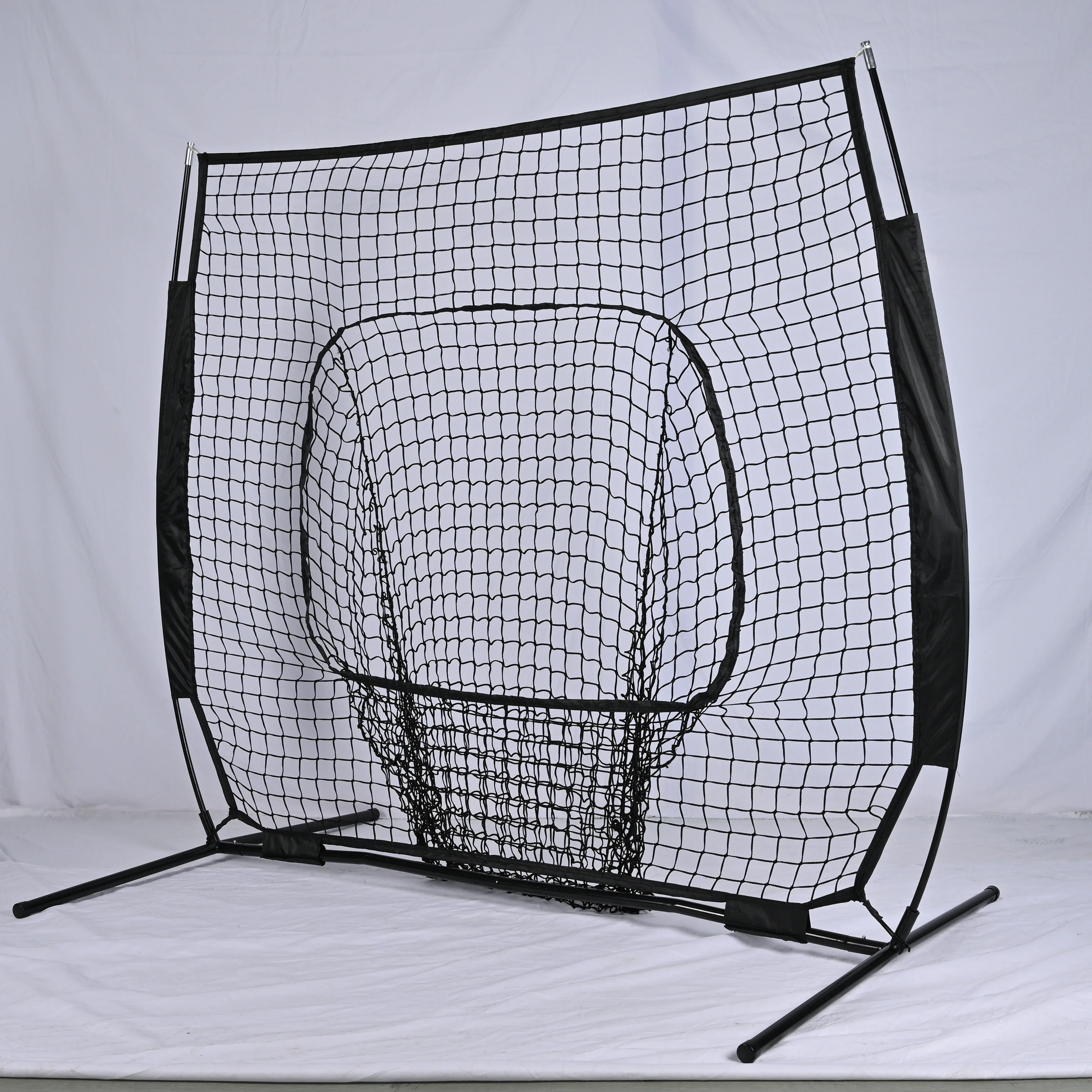High Quality 7*7ft Portable Softball&baseball Hitting Pitching Goal for Outdoor Training Portable Sports Equipment