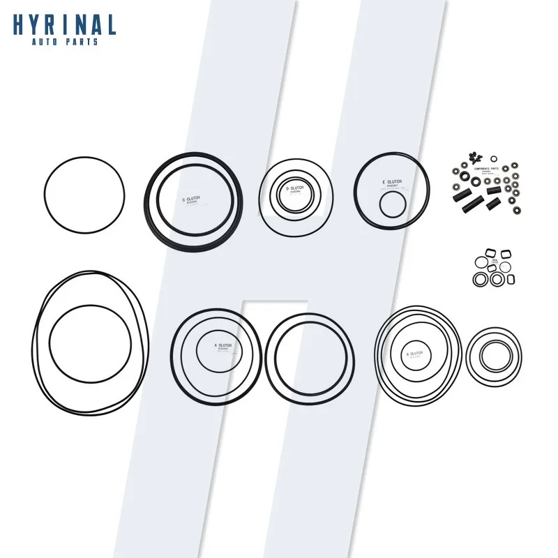 

6HP26 Transmission Rubber O Ring Gearbox Repair Kit O-ring Seal For VW BMW
