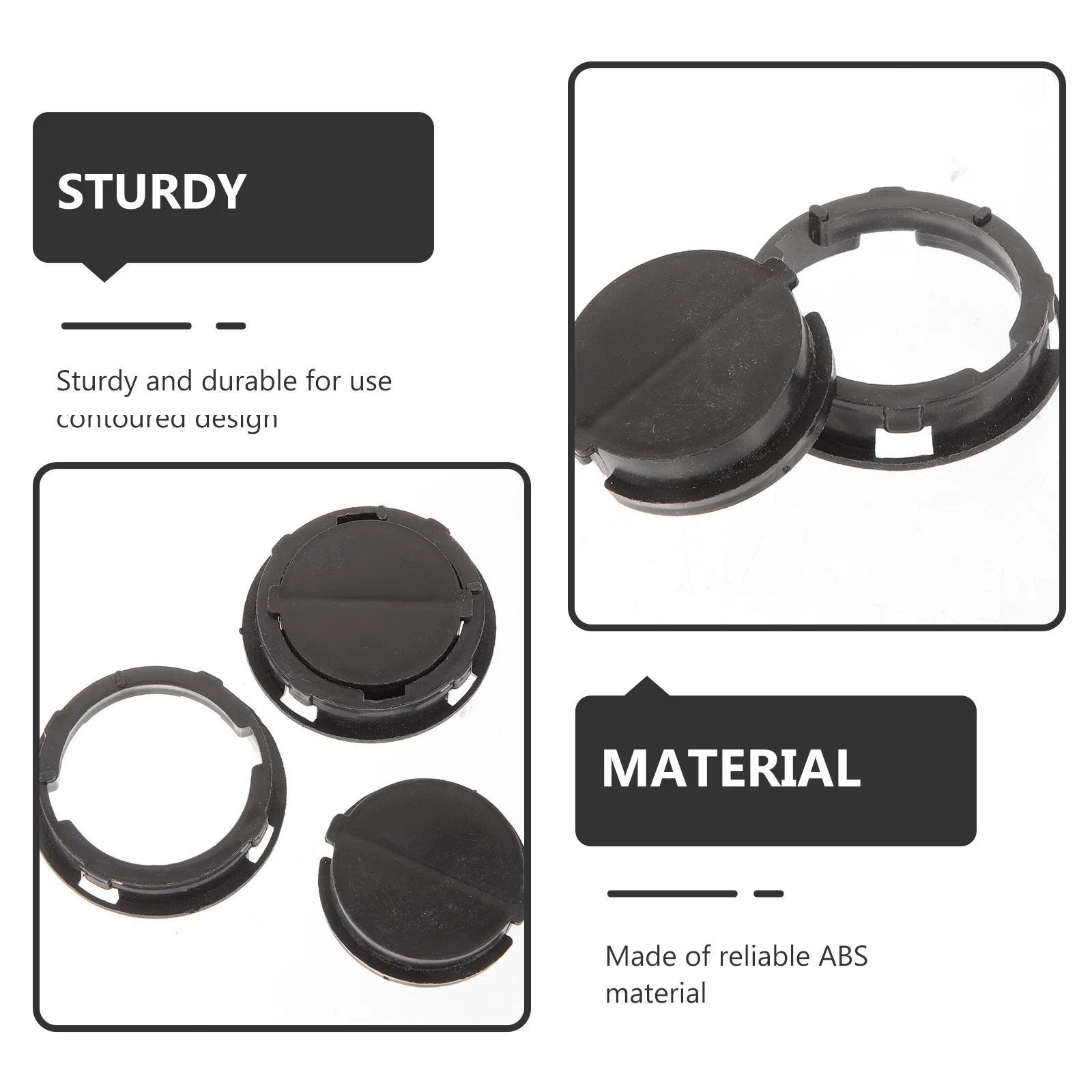 20pcs Piggy Bank Stoppers Reusable Plastic Plug For Saving Box Plaster Bottom Caps Abs Money Jar Stopper Piggy Bank Supplies