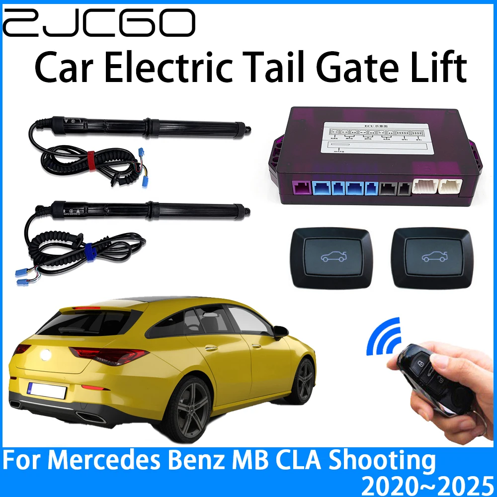 

ZJCGO Power Trunk Electric Suction Tailgate Intelligent Tail Gate Lift Strut For Mercedes Benz MB CLA X118 Shooting Brake Wagon