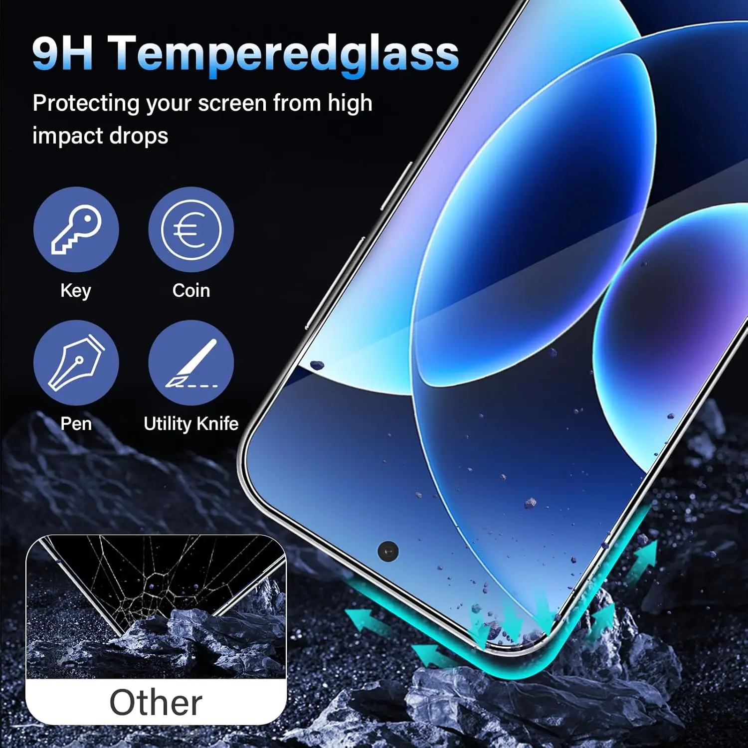 2/4 قطعة 0.2 مللي متر HD واقي للشاشة فيلم ل Xiaomi Mi 17/Mi 17 Pro/Mi 17 Pro Max الزجاج المقسى