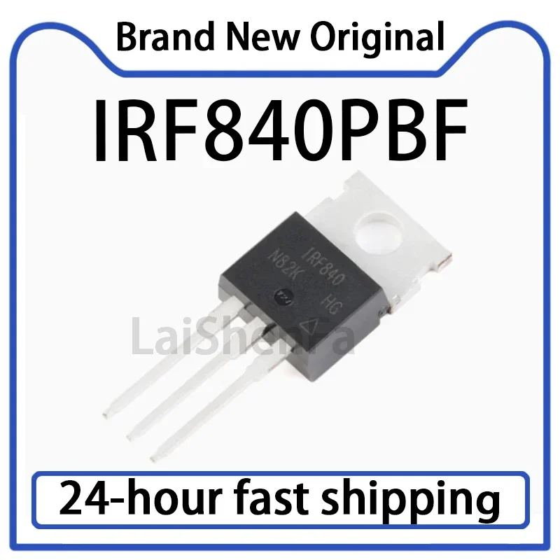 10PCS IRF840PBF IRF740PBF IRF640PBF Direct Insertion TO-220 Field-effect Transistor Stock
