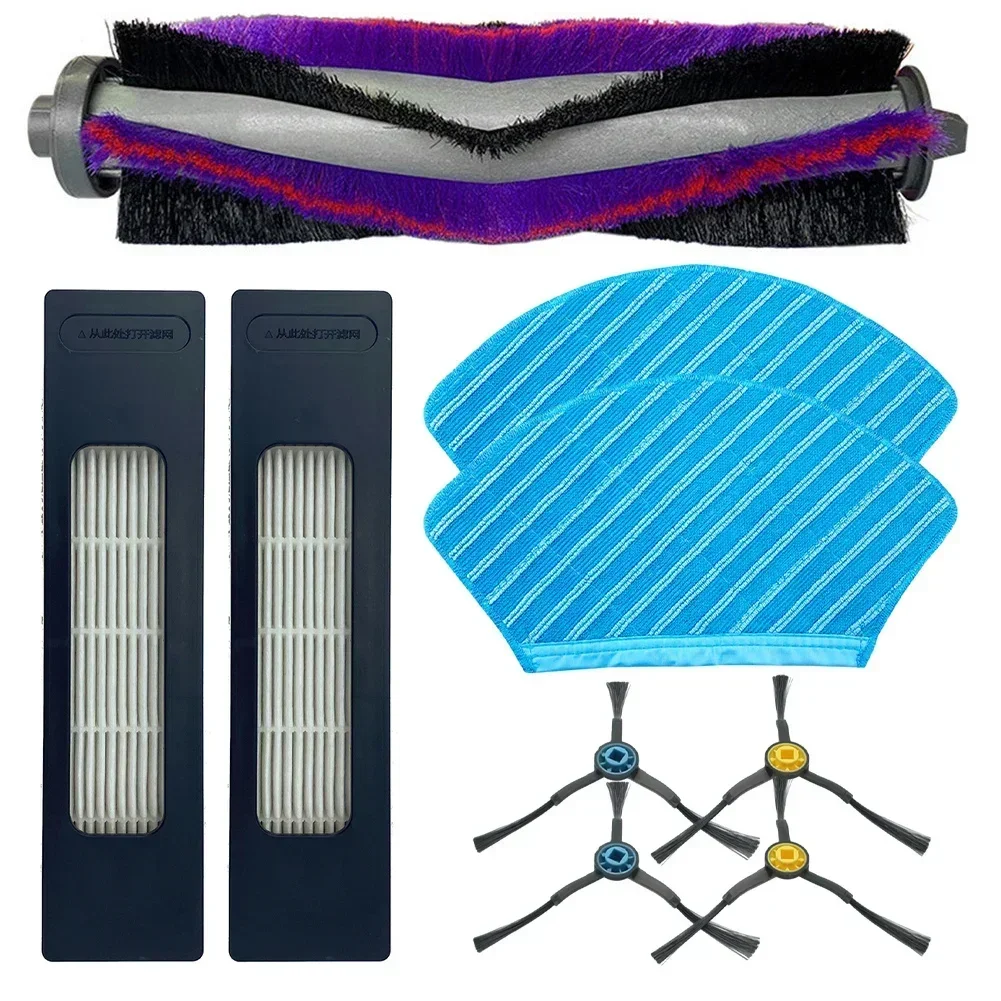 

Roller Brush Filters Mop Cloths Side Brushes Kit Fits For Fakir Robert R-S 770 Robot Vacuum Cleaner