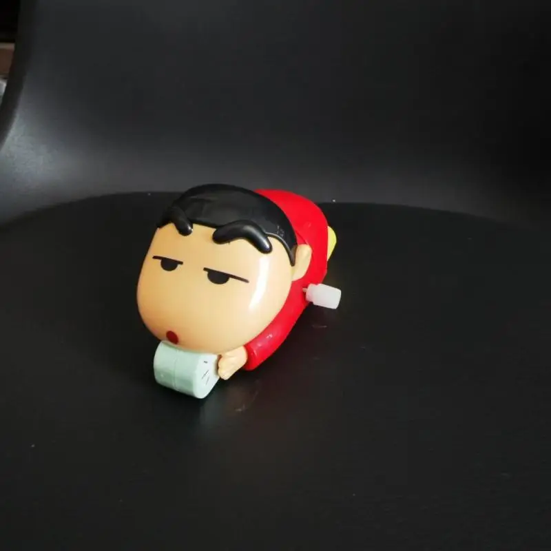 Crayon Shin-Chan Clockwork Toys Cute Anime Kids Toys Creative Desktop Decoration for Girls Clockwork Car Fun Birthday Gifts