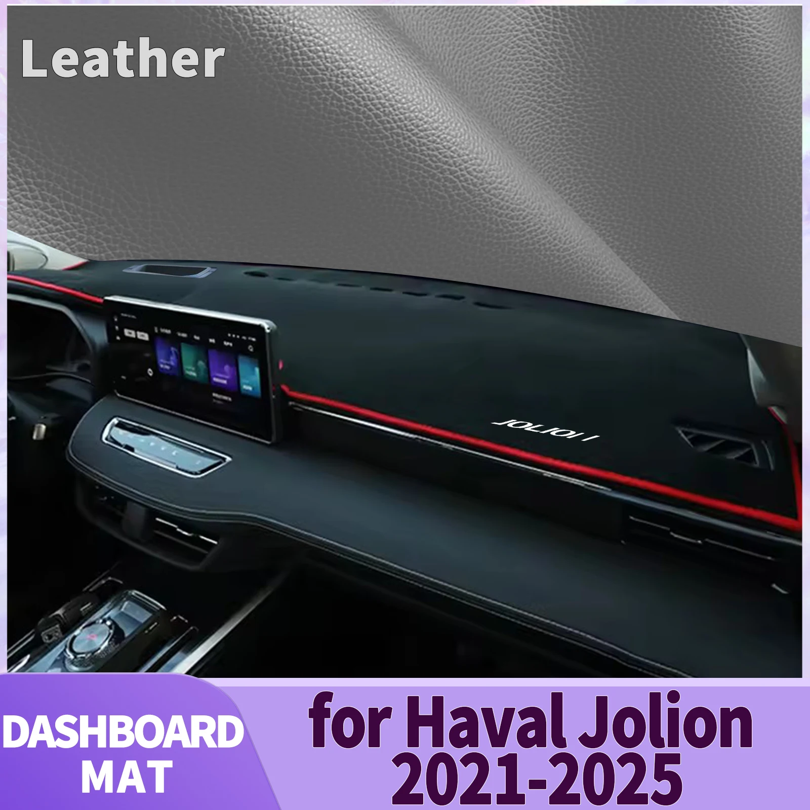 

fit for Haval Jolion 2021 2022 2023 2024 2025 Car Accessories Dashmat Dashboard Cover Pad DashMat Sunshade Protective Carpet