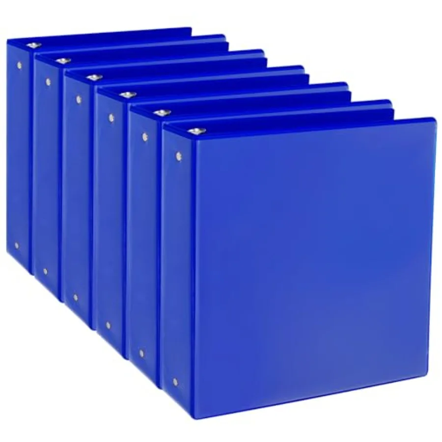 

2-inch Round Ring Binder Durable 3 Ring Binder Fit Letter Size Paper