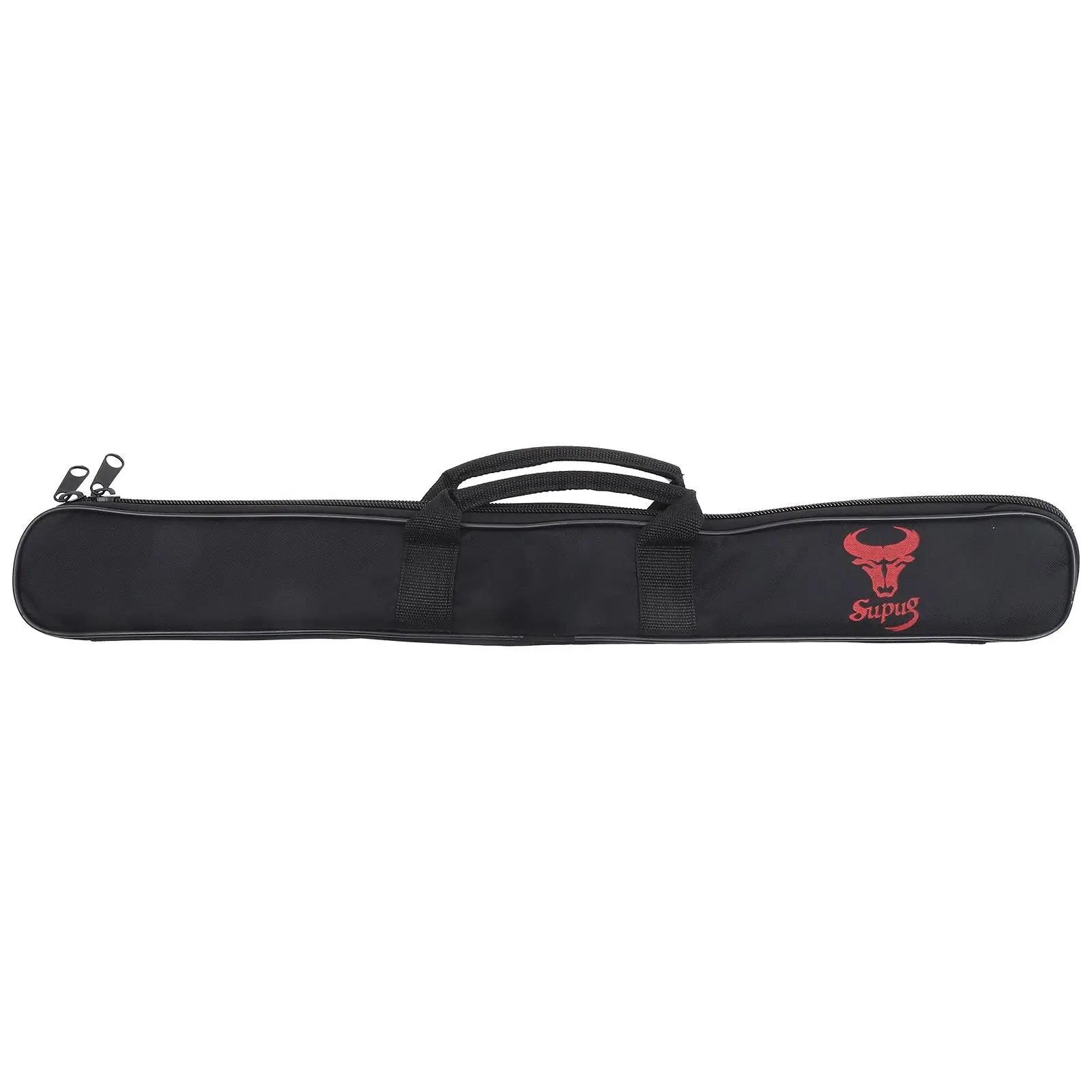 

2 Flute Bags for Dizi with Thickened Sponge Waterproof Lightweight Portable Storage Case for Students Black Random Pattern