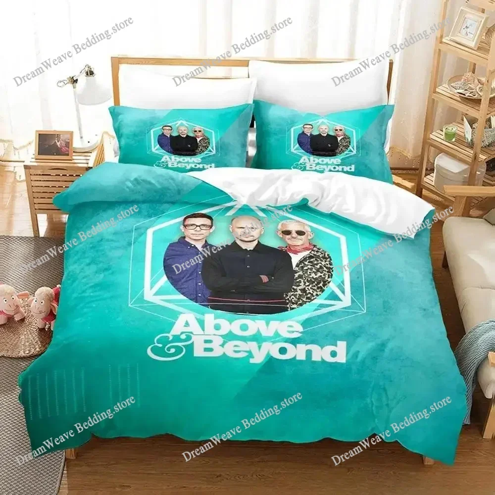 Music Band Above Beyond Bedding Set Single Twin Full Queen King Size Bed Set Aldult Kid Bedroom Duvetcover Sets Bed Sheet Set