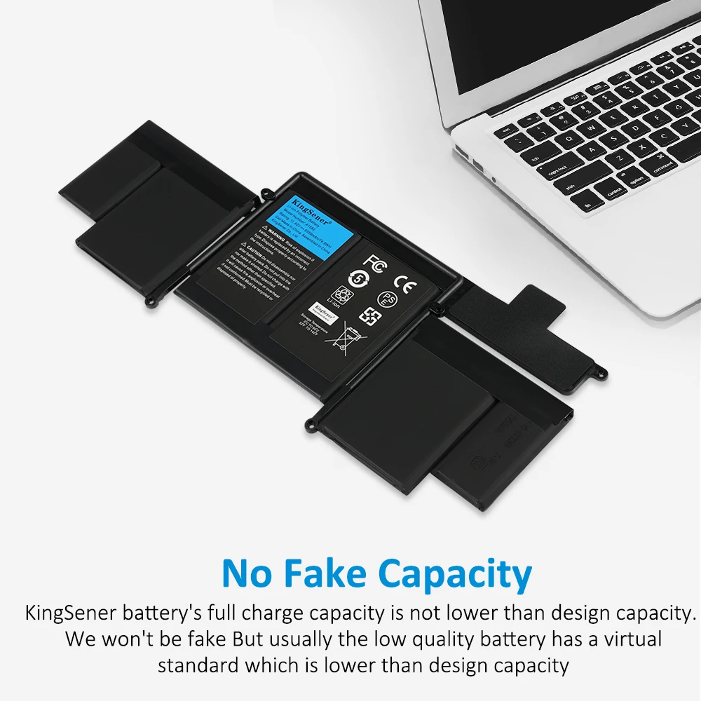 KingSener A1582 A1493 Laptop Battery For Apple MacBook Pro 13