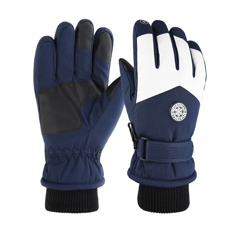 

Лыжные перчатки Ветрозащитные и водонепроницаемые Утепленные термоперчатки для езды на мотоцикле на открытом воздухе Осенние и зимние перчатки