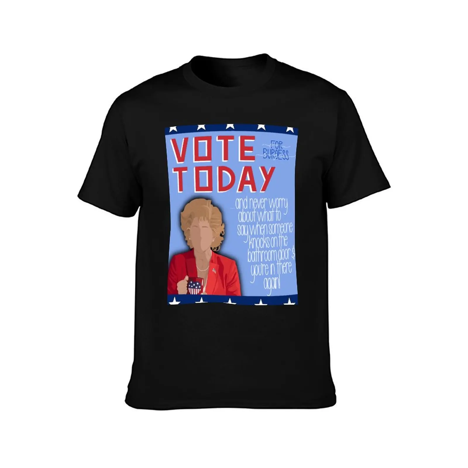 Iliza Schlesinger as Carol Burgess Poster T-Shirt Summer Casual Cotton Tee Oversized Streetwear Tops Vintage Graphic Print