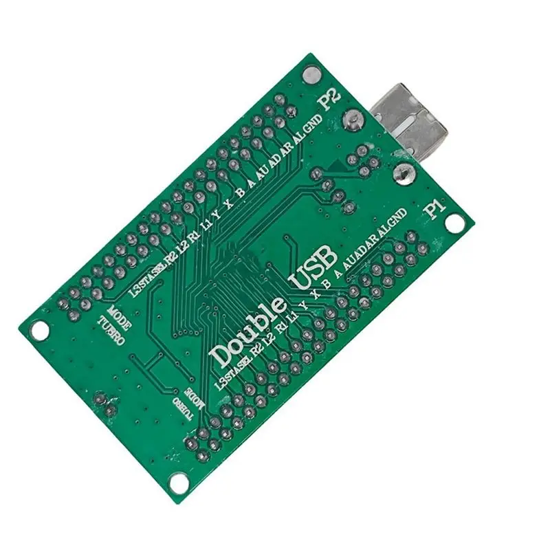 B92B ZXL-CR USB Zero Delay Encoder Board for PC PS3 Arcade Game Controller, Joystick Control Encoder with Button Cable