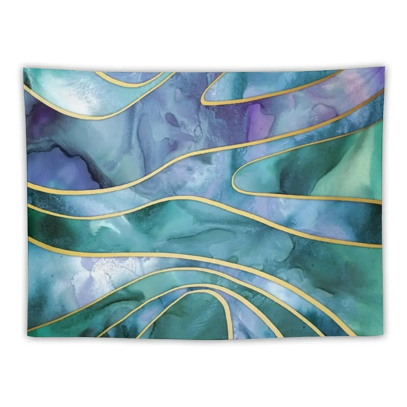 The Magnetic Tide Tapestry Decorations For Room Home Decorations Aesthetic Decoration For Rooms Carpet Wall Tapestry