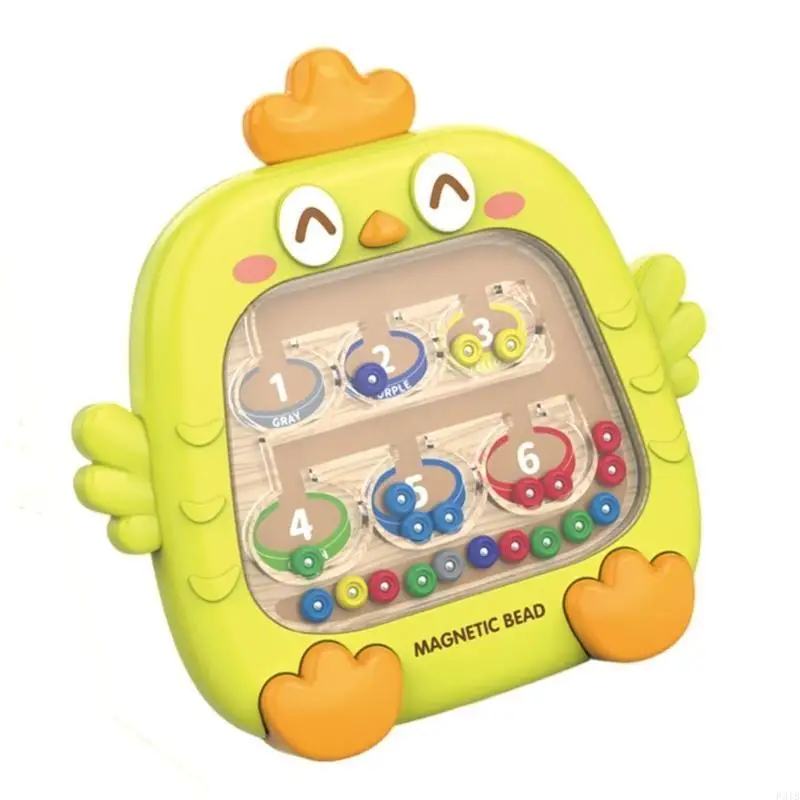Kleurensorteerschotbord met magnetische pen educatief kip speelgoed voor kinderen P31B