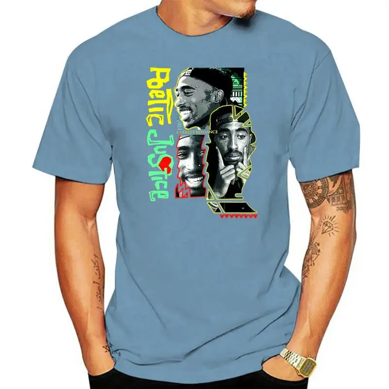 Tupac Shakur 2Pac Poetic Justice Rap Hip Hop Music Mens T Shirt Size S 4Xl G284