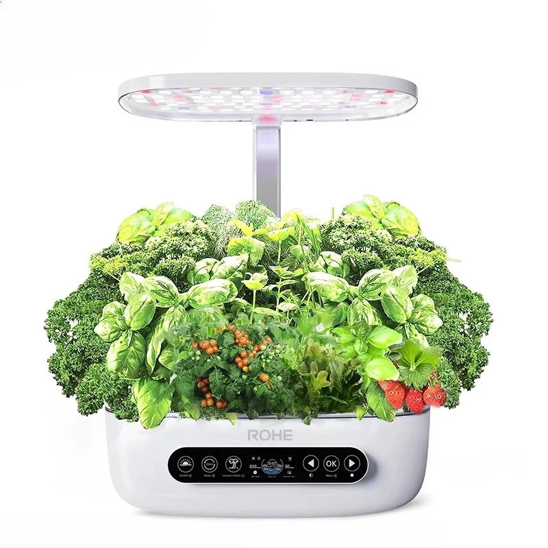 

Touch Control 12 Pot Planting Hydroponics System Kit Household Hydroponics Planting System