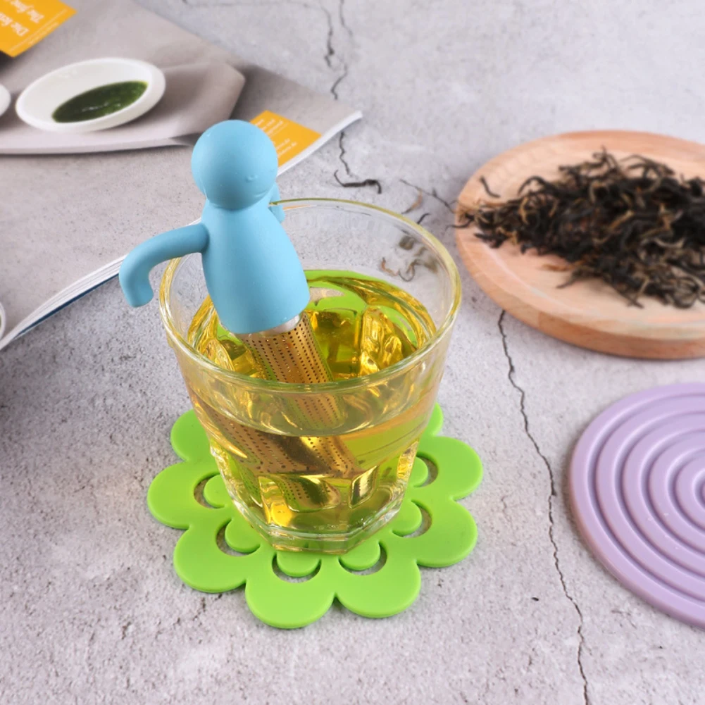 Stainless Steel Tea Infuser Creative Tea Strainer Sieve Teaware Mate Spice Tea Bags Tube Coffee Leaf Filter Kitchen Accessories