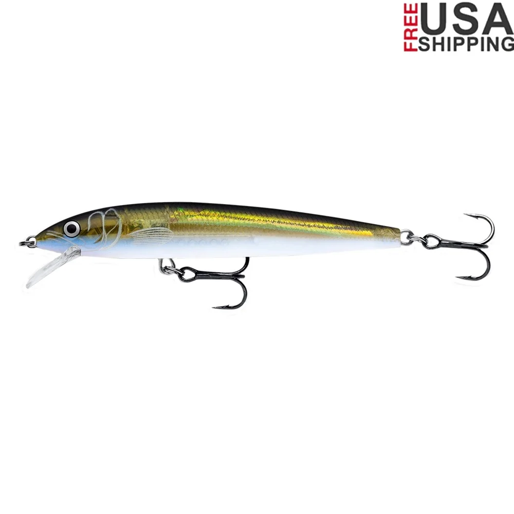 

Husky Jerk 10 Fishing Lure 4in 3/8oz Suspending Long Casting Loud Rattles Fishing Tackle Perfectly Balanced Fish Catching Tool