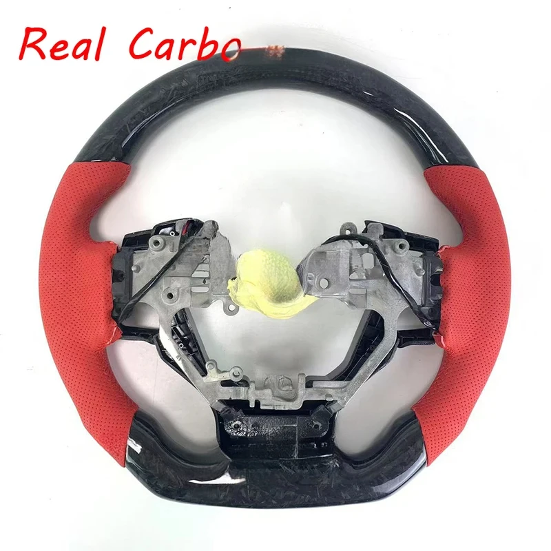For Lexus NX200 NX300 IS200 IS250 RC300 ES 2015-2024 Durable Carbon Fiber Steering Wheel Custom Made