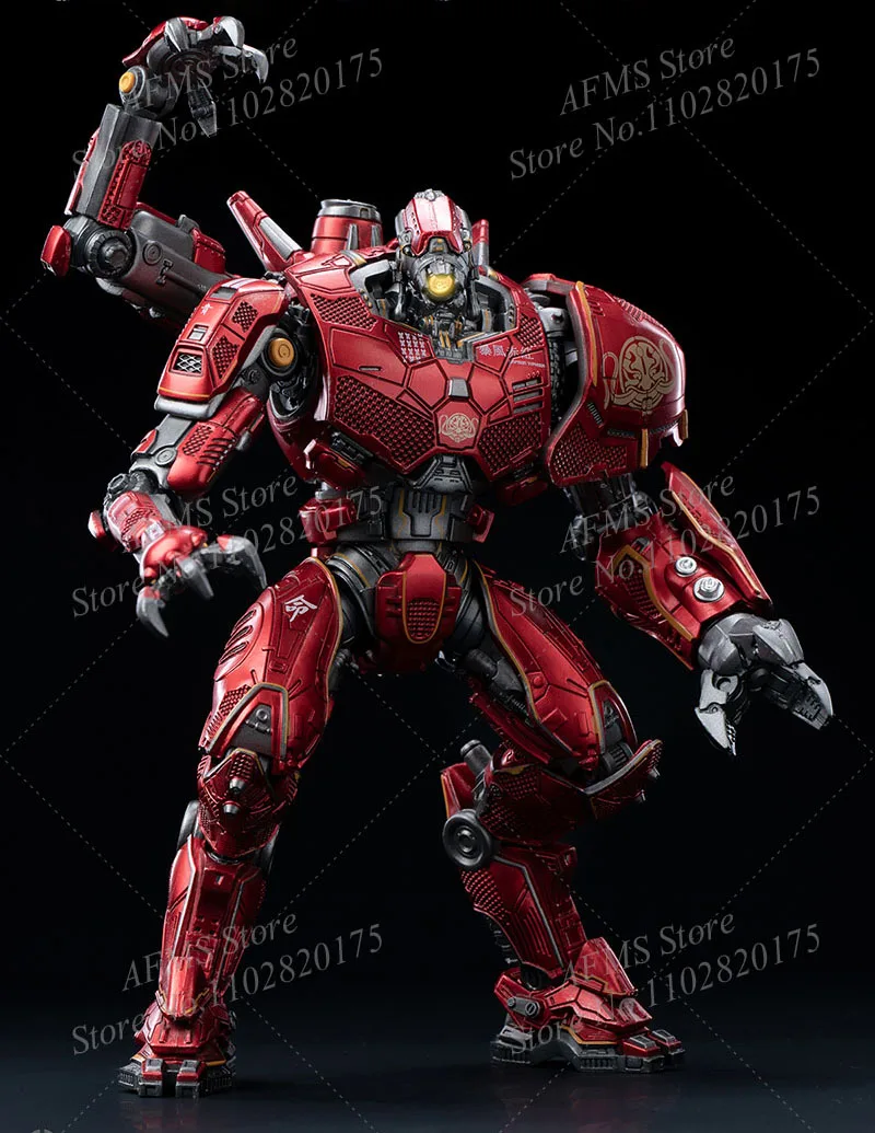 20Cm Robot Krijger Mech Storm Crimson Mech Creatie Mobiele Pvc Actiefiguurmodel Beste Fans Collectie Cadeau