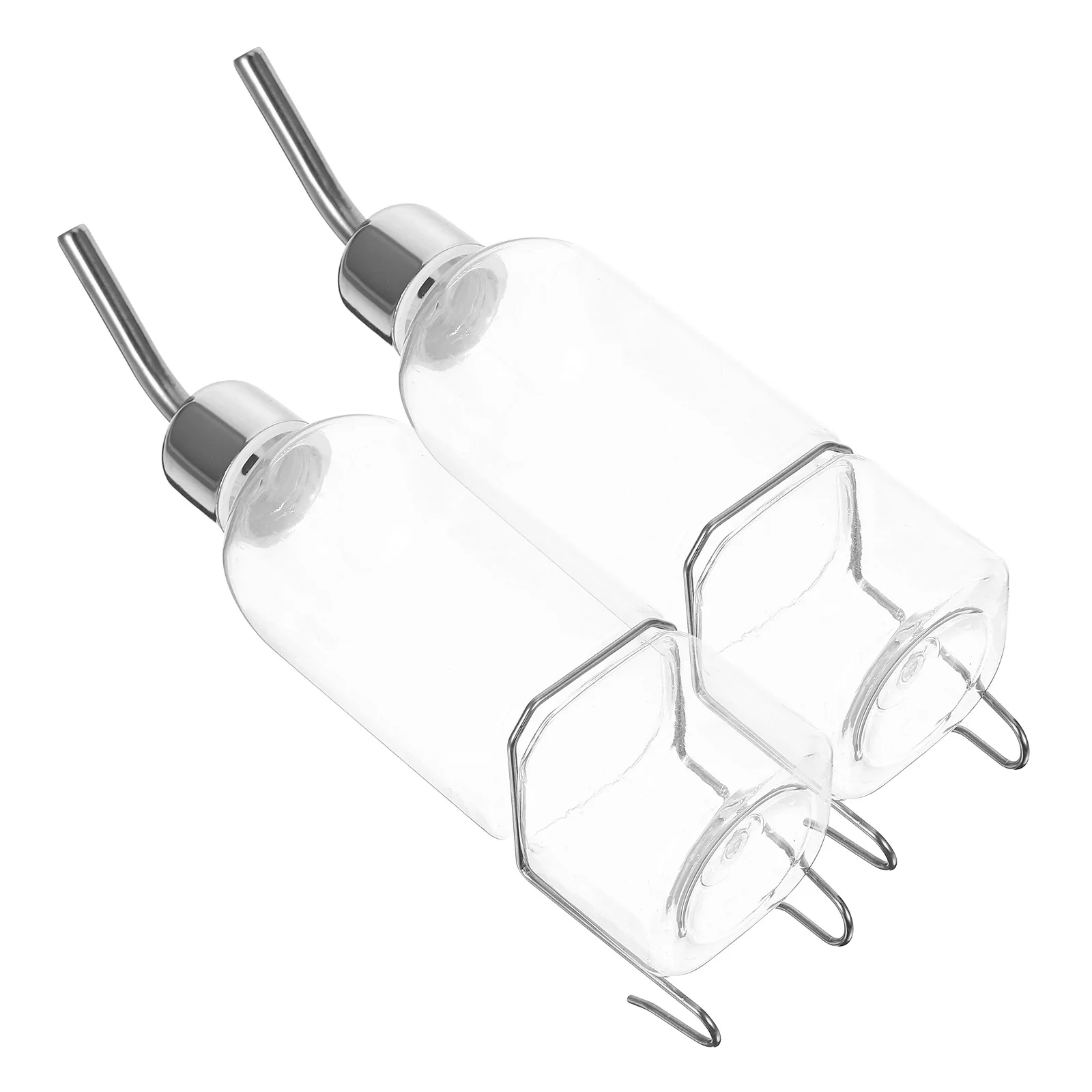 

2Pcs High Quality Hanging Pet Water Dispenser Easy Install Remove Portable Clean Feeder Pet Water Dispenser Drinking Fountain