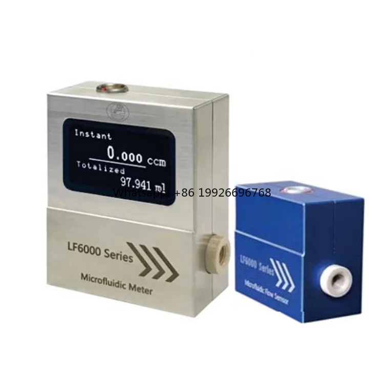 

Stainless Steel Microfluidic Chip Flow Sensors Meter Customized OEM for Gas and Air Medium