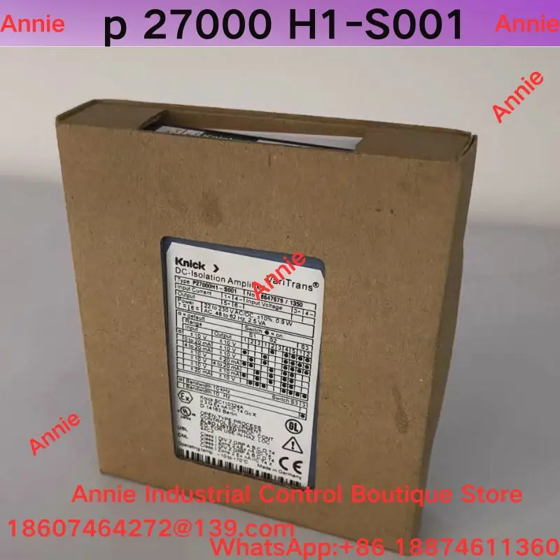 brand-new  P 27000 H1-S001, Genuine German Isolated Amplifier