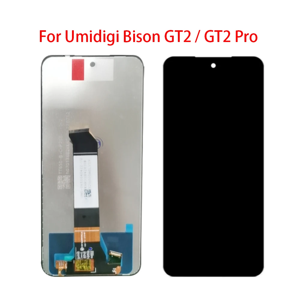 Umidigi Bison 2021 X10 X10S X10G Bison GT 2 GT2 Pro LCD 디스플레이 터치 스크린 디지타이저 어셈블리 전체 디스플레이 화면