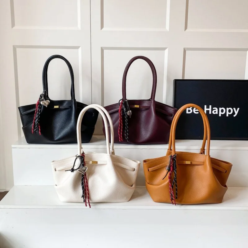 

Стильная женская кожаная большая сумка с рисунком космоса и компактно-легкой, мягкой, элегантной, Lausanne, повседневным повседневным видом ​