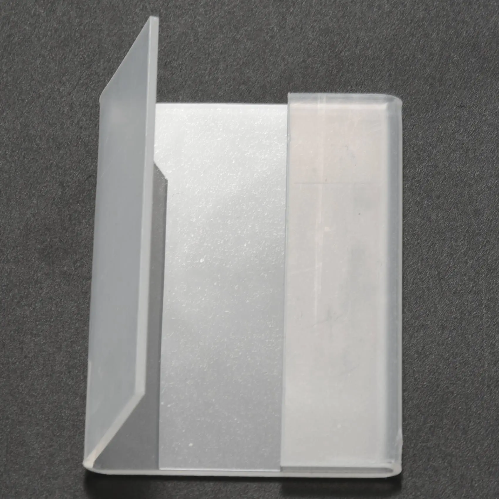 ABRI-90Pcs Sign Display Holder Price Name Card Tag Mini Sign Label Counter Top Stand Case 6Cm X 4Cm