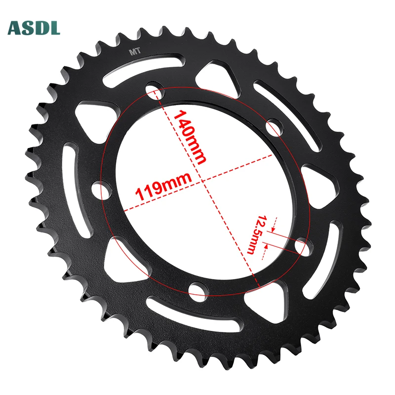 

525 44T 45T Motorcycle Rear Sprocket For BMW F750 GS F 850 GS 18-22 F900 R XR 20-22 S1000 RR 19-22 M1000 RR F 750 GS M S 1000