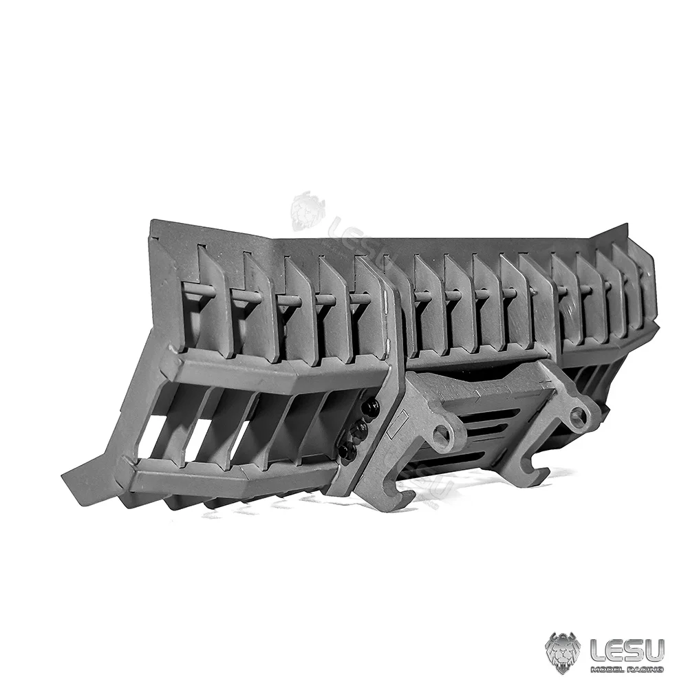LESU 1/14 Łopata dozerowa Grabie Kielnia Część zamienna do zabawek zdalnie sterowanych 4X4 AOUE MCL8 RC Hydrauliczny Ładowarka Model Samochodu Inżynieryjnego Część DIY