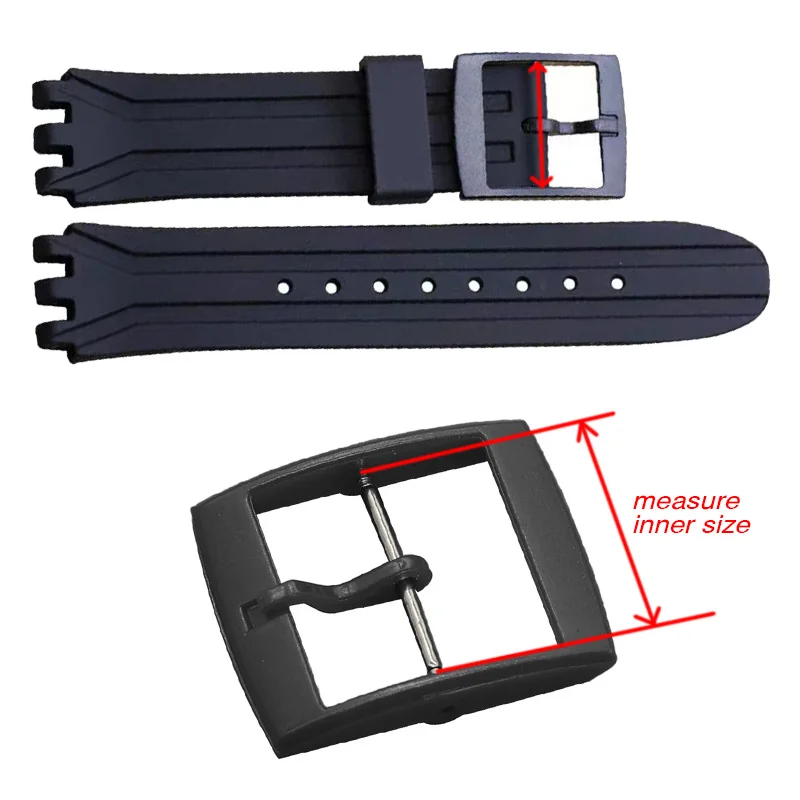 1pcs Plastic Watch Clasp for Swatch Strap 16mm 19mm 20mm Colorful Watch Band Pin Buckle Women Wen Watch Button Accessories